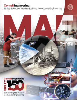 Cover of the Winter 2024 MAE Alumni Magazine