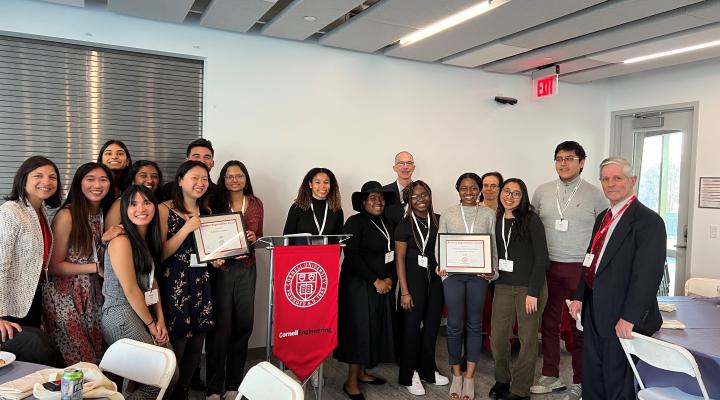 Student Organization Award: Underrepresented Minorities in Computing and Cornell Hack4Impact